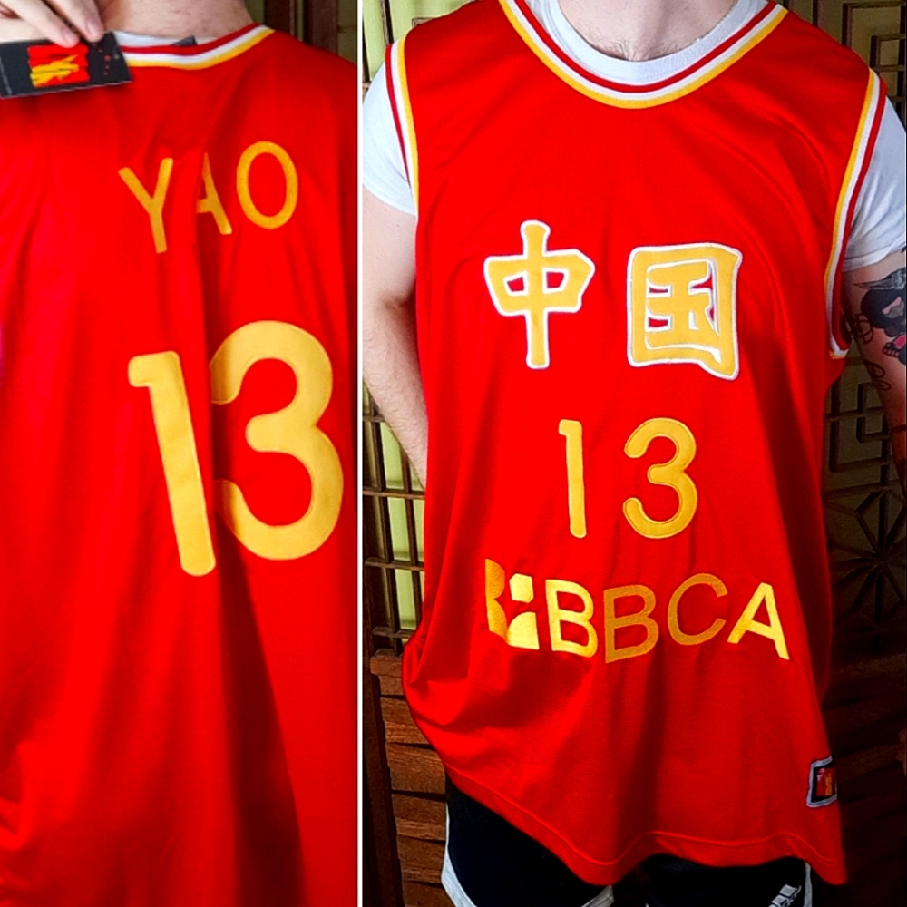 DEADSTOCK Yao Ming Chinese National Team Basketball Jersey